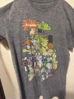 ニコロデオン 90s キャラクター ロンT 黒 M 古着 - メルカリ