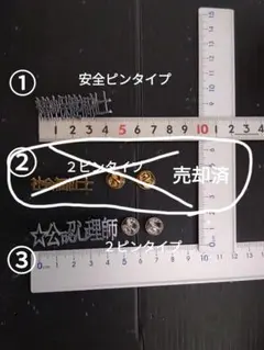 ☀️アウトレット❗精神保健福祉士か公認心理師の資格漢字ブローチを選んでね‼️のサムネイル
