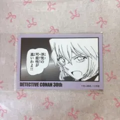 連載30周年記念　名探偵コナン展　コマステッカー　灰原哀