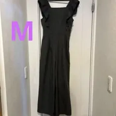 ひ*。様 GRL バックリボンサロペット　グレー