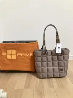 BPRIME スモールトートバッグ モーブピンク　ブラウン系　新品