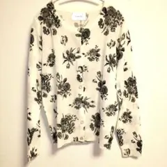 Le temps calme 花柄カーディガン　長袖　はおり　新品