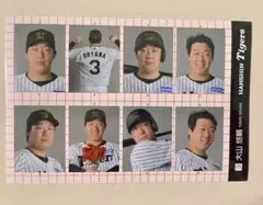 大山悠輔選手　証明写真風ステッカー　2025
