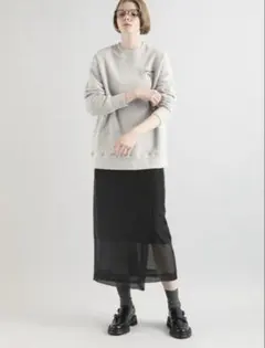 新品　SACRA サクラ オーガンジーラップスカートのサムネイル