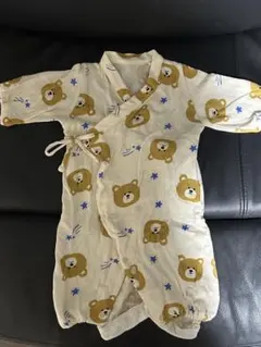 クマ柄 ベビー甚平 60〜70cm