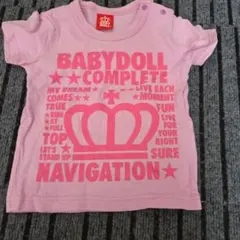 BABYDOLL ピンク Tシャツ 90サイズ