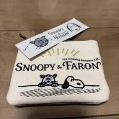 SNOOPY & FARON ティッシュポーチ タグ付き