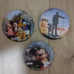 TOKYO Disney resort 缶バッジ