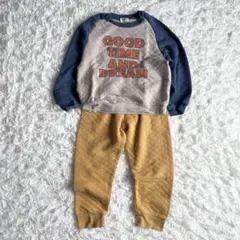 BREEZE キルティングパジャマセット 120