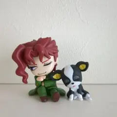 ジョジョの奇妙な冒険 3部 肩ズン カプセルトイ 花京院 イギー