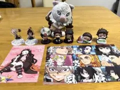 鬼滅の刃 ミニフィギュア＆ぬいぐるみキーホルダー