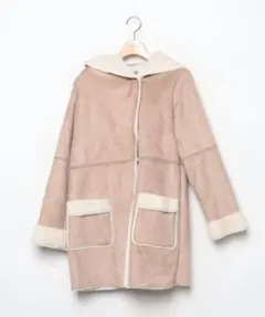 earth music&ecology ロングコート M ブラウン 美品