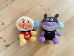 アンパンマン　バイキンマン　ぬいぐるみ