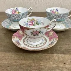 未使用箱入❤️ロイヤルアルバート❤️レディーカーライル❤️カップ＆ソーサー他　セット ロイヤルアルバート レディー カーライル カップ&ソーサー2客セット