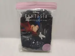未使用品　ディズニー　ファンタジア スクエアポーチ　付録　ミッキー　匿名配送のサムネイル
