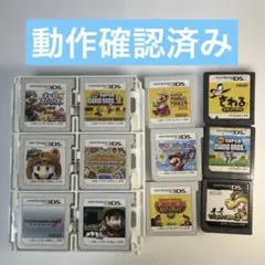3DS DS マリオソフト 12本 マリオカート7 スーパーマリオブラザーズなど