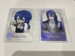 VΔLZ コラボカフェ クリアカード 長尾景 2枚セット