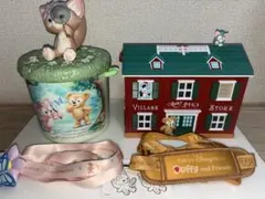 ☆中古品☆ ディズニー ダッフィーフレンズ リーナベル　ポップコーンバケット