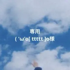 ( 'ω'o[ ttttt ]o様 リクエスト 5点 まとめ商品