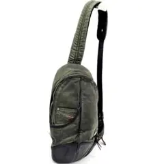 希少✨DIESEL ディーゼル ボディバッグ Y2K 00s デニム×レザー