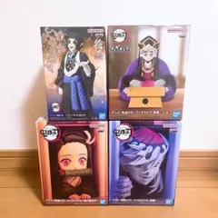 鬼滅の刃プライズまとめ売りフィグライフ！ HYOKOFIG 童磨 禰豆子 獪岳