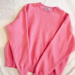 searoomlynnシールームリン ボリュームスウェットプルオーバー　ピンク