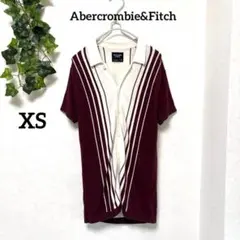美品【Abercrombie&Fitch 】半袖ニットポロXS 大人カジュアルのサムネイル