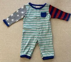 DILASH ストライプ 星柄 ロンパース サイズ80