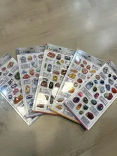 3D 大人図鑑　シールセット 5種