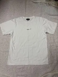 agnes.b アニエスベー　 半袖Tシャツ　白　L ちびロゴ　男女のサムネイル