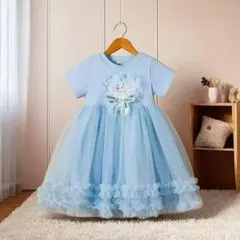 エルサ　ドレス　コスプレ 仮装 衣装