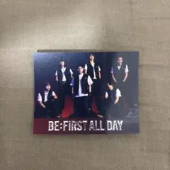 ステッカー Secret Garden BE:FIRST ALL DAY - メルカリ