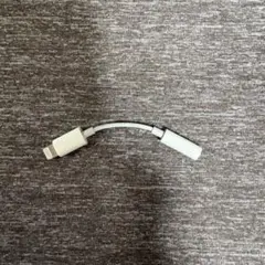 Apple純正 Lightningオーディオアダプター