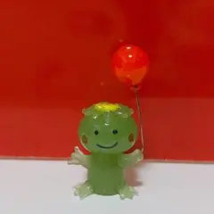 ガラス細工 風船持ちカッパちゃん