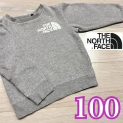 大人気❤️ノースフェイス 刺繍 トレーナー 100