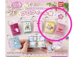豆ガシャ本　サンリオキャラクターズ　プロフィール帳　2点セット