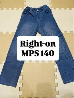 Right-on MPC デニム ズボン キッズ 140 ゴム調節