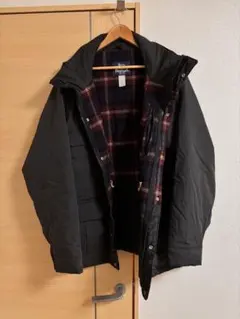 80s USA製 WOOLRICH ブラック マウンテンパーカー XLのサムネイル