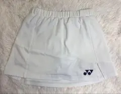 ヨネックス テニスウェア スコート M 白 インナースパッツ付 バドミントン