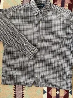 Ralph Lauren チェック柄シャツ Mサイズ短丈