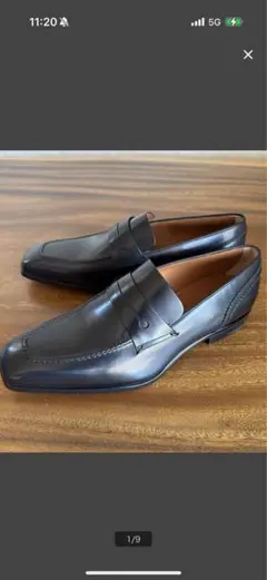 ゼニア　ZEGNA 7EU ローファー 黒　220,000円　新品　付属品完備