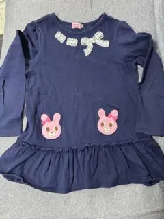 ミキハウス ホットビスケッツ120長袖Tシャツ