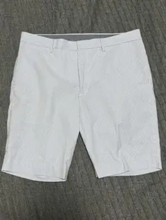 ユニクロ UNIQLO ストライプ ショートパンツ バックポケット付き Lサイズ