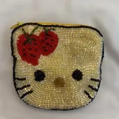 【激レア品】ハローキティ ビーズポーチ ハローキティ ビーズポーチ ビーズバッグ｜Yahoo!フリマ（旧