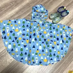 Kuka hippo クッカヒッポのレインポンチョとレインブーツ15cm