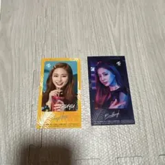 TWICE ツウィ ICステッカー2枚セット