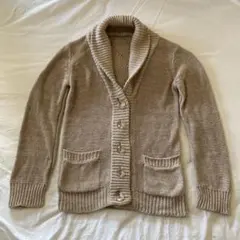 【Adam et rope】ショール襟カーディガン