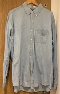 Ralph Lauren 水色シャツ XXL クラシックフィット　オーバーサイズ