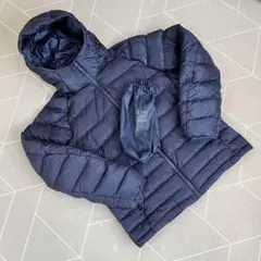 a*m様 UNIQLO メンズ ウルトラライトダウンパーカ S ネイビー 3Dカ
