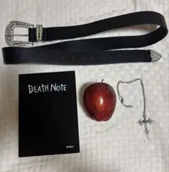 DEATH NOTE ノート ベルト ネックレス 小物 4点セット
